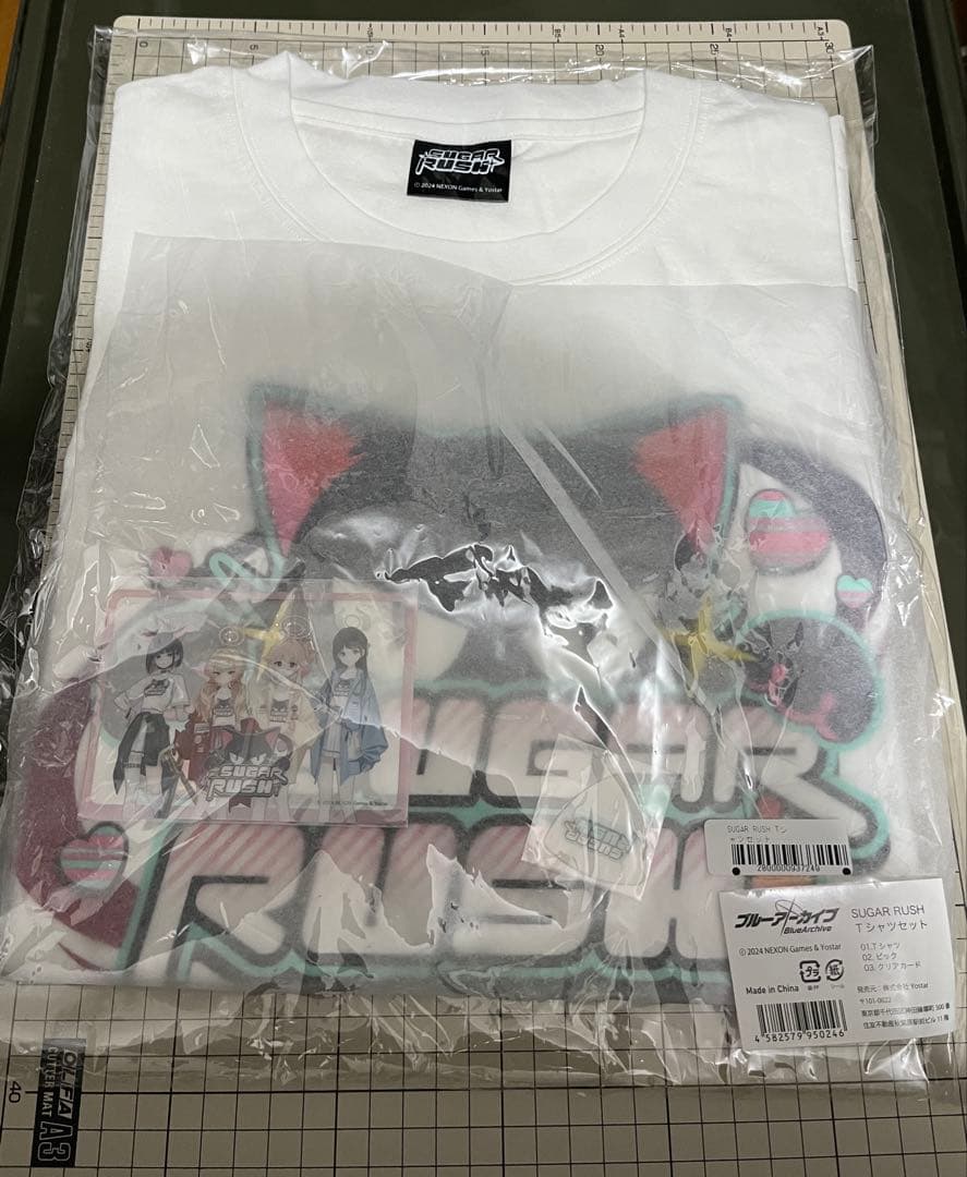 SUGAR RUSH Tシャツセット・タオル・ステッカー