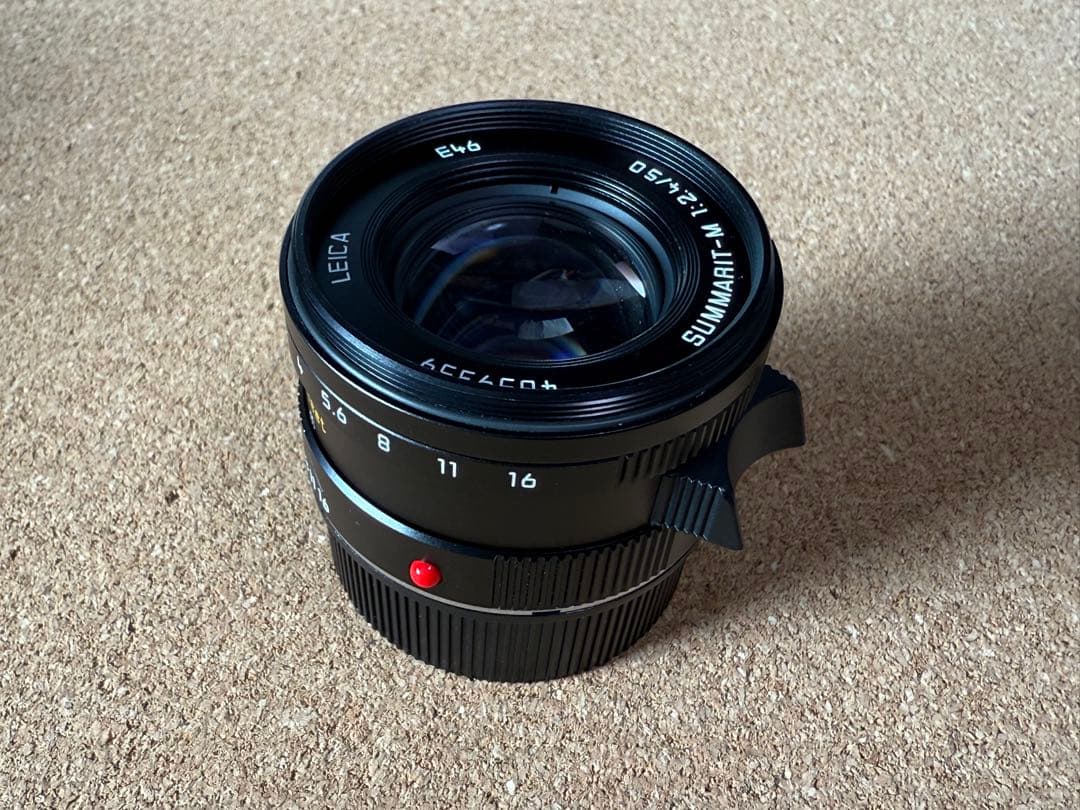[美品]LEICA SUMMARIT M f2.4 50mm Mマウント