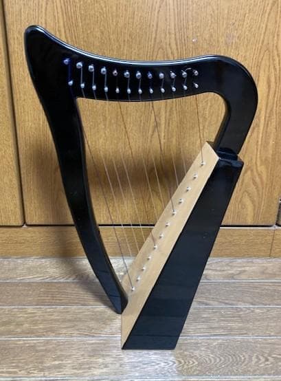 12弦ハープ ベイビーハープ・令　黒
