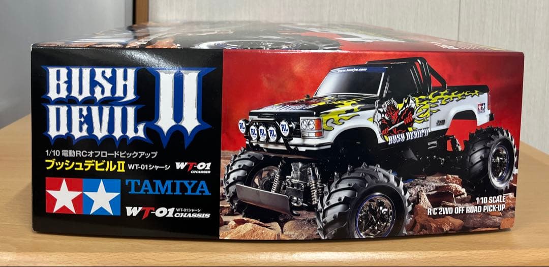 タミヤ　ブラックフットIII 1/10 ブッシュデビルⅡ 1/10