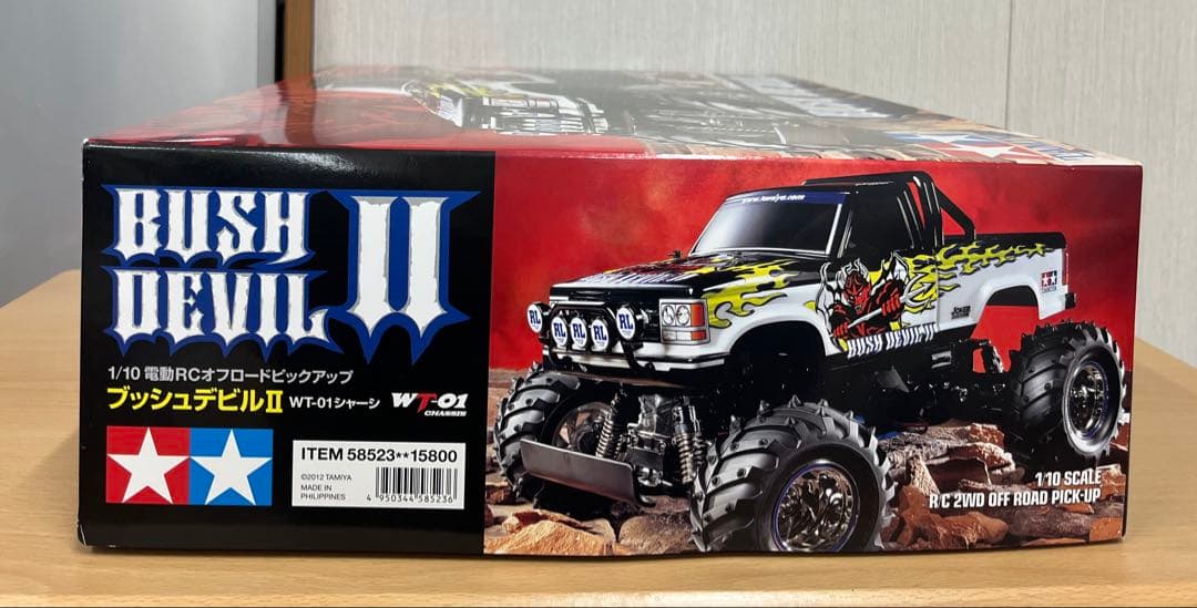 タミヤ　ブラックフットIII 1/10 ブッシュデビルⅡ 1/10