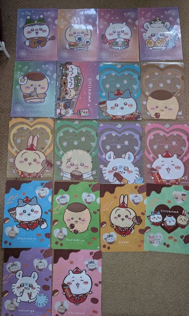 ちいかわワクワクセットB（クリアファイル117種）