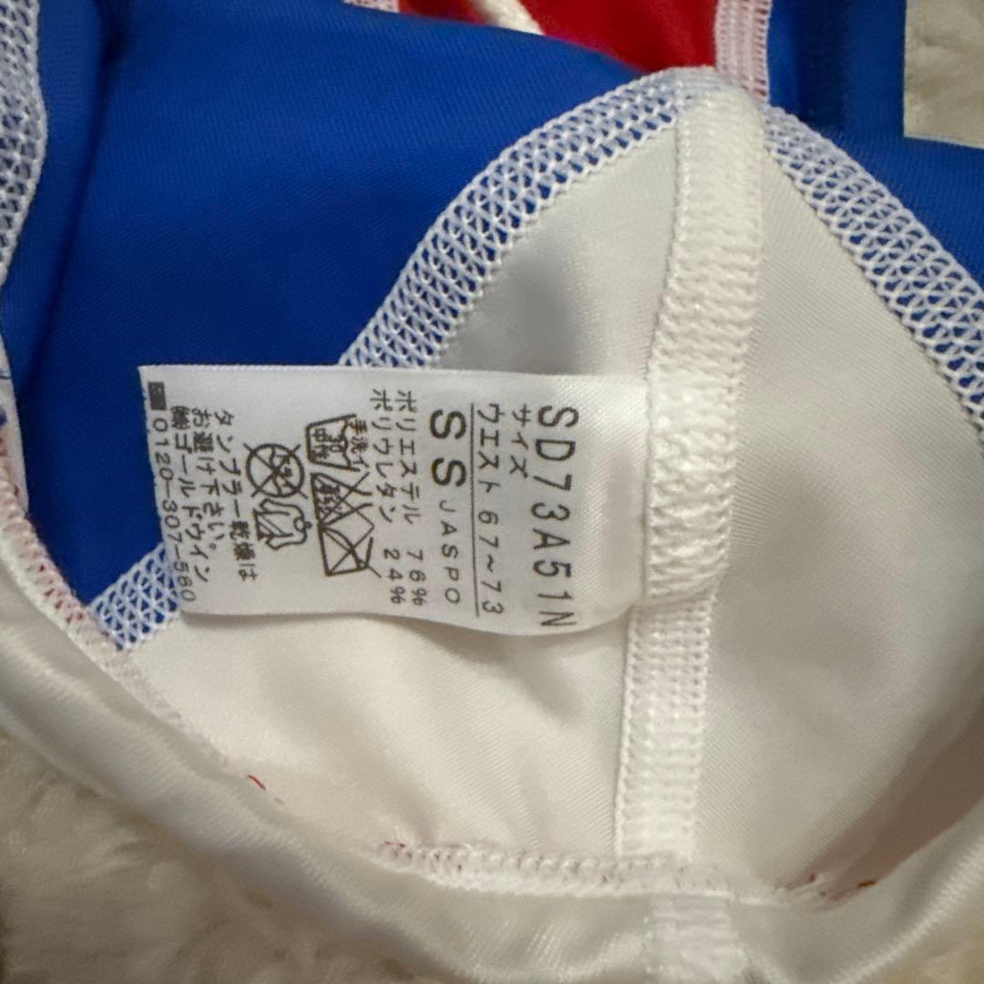 speedo SD73A51N 競泳水着 SS ブルーレッドホワイキネシスカット