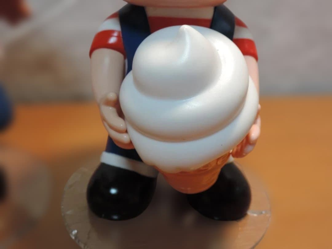 ニッセイ ニックン＆セイチャン 店頭用 ソフビ フィギュア 非売品　377K☆