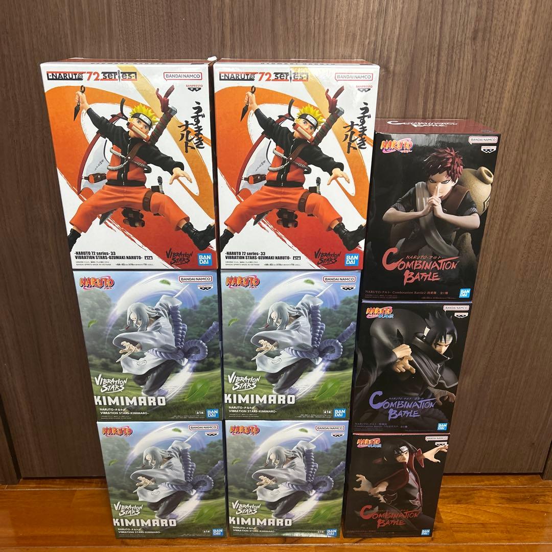 【まとめ売り】ナルト フィギュアセット 9体