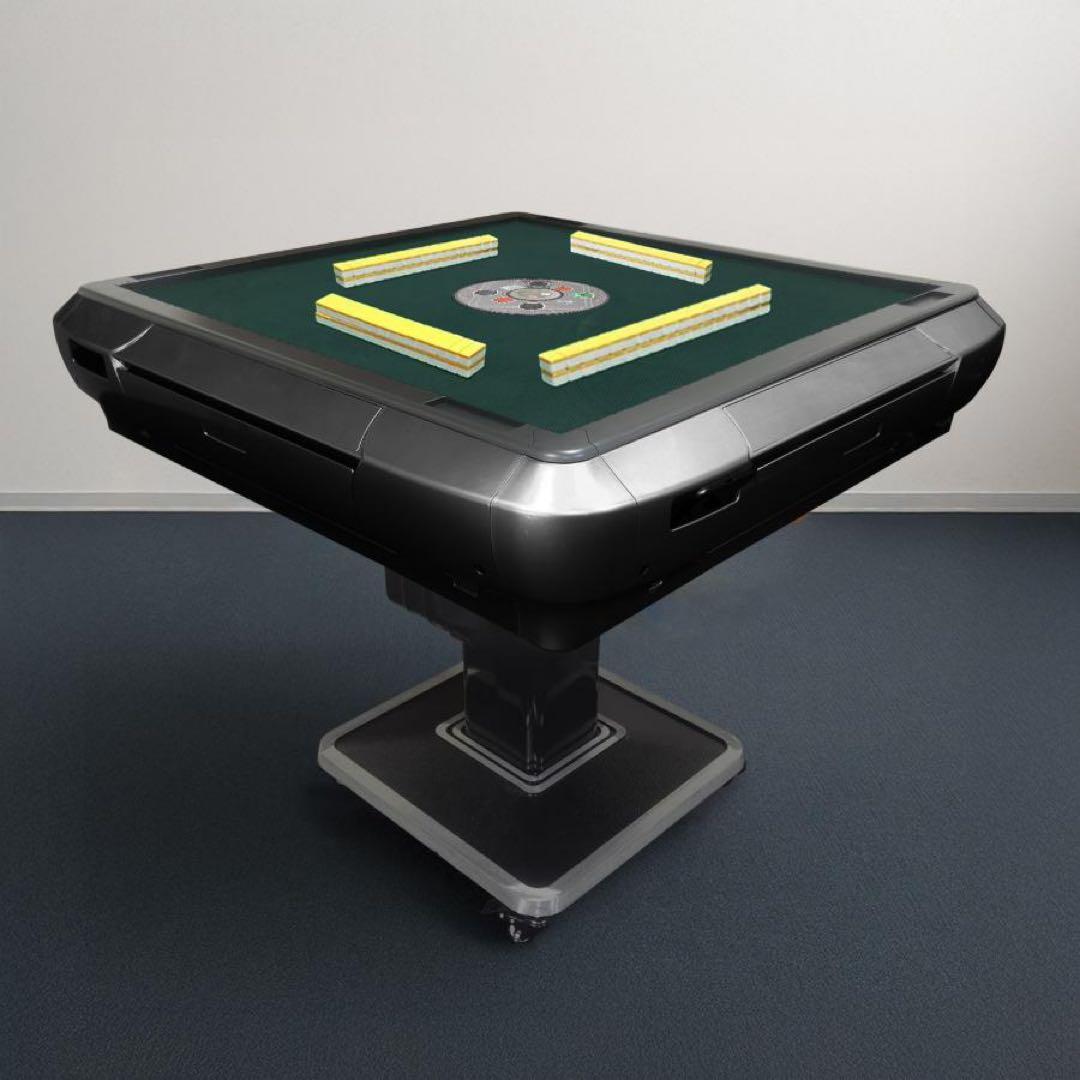 【新品】全自動麻雀卓 28mm 麻雀卓 全自動 折りたたみ 麻雀台 ブラック 黒