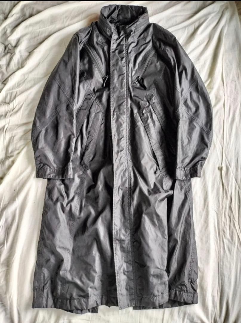 ISSEY MIYAKE アーカイブ ナイロン パラシュート ロング コート