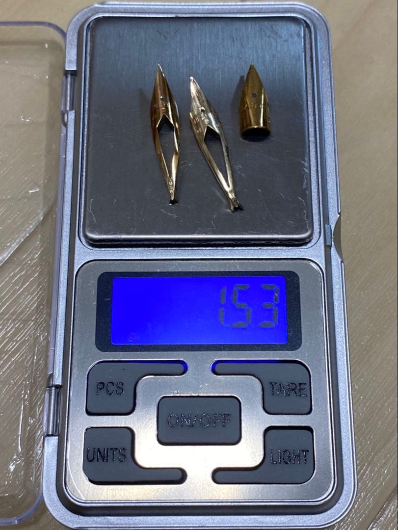 万年筆ペン先 金 14K 750