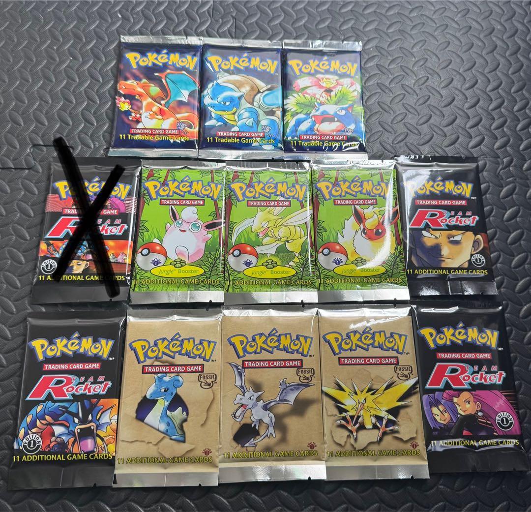 ポケモンカードゲーム　英語版　未開封パック　12パックセット