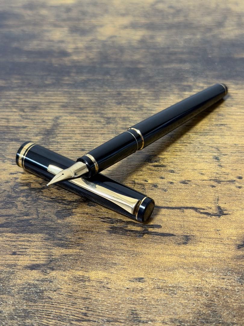 1978年製　SMニブ　軟中字　初代 グランダム　 エラボー　14金　万年筆