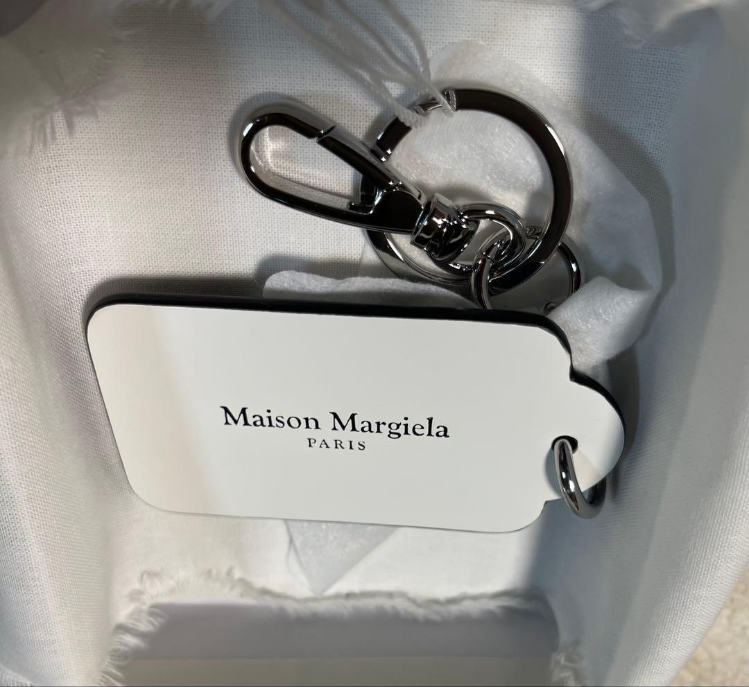 【新品未使用】Maison Margiela ブラックレザーキーケース