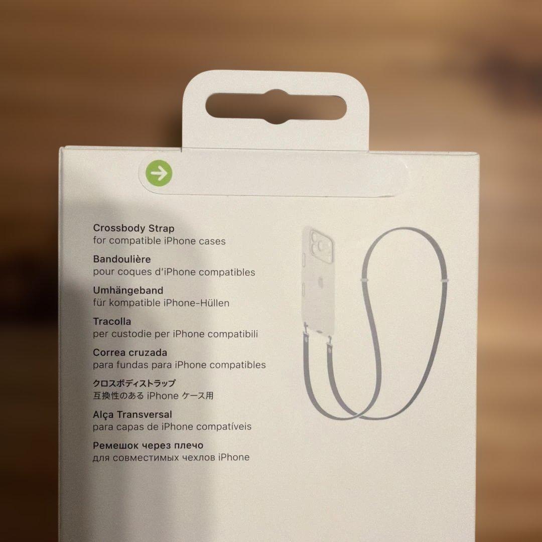 新品未開封 黒 iPhone Crossbody Strap