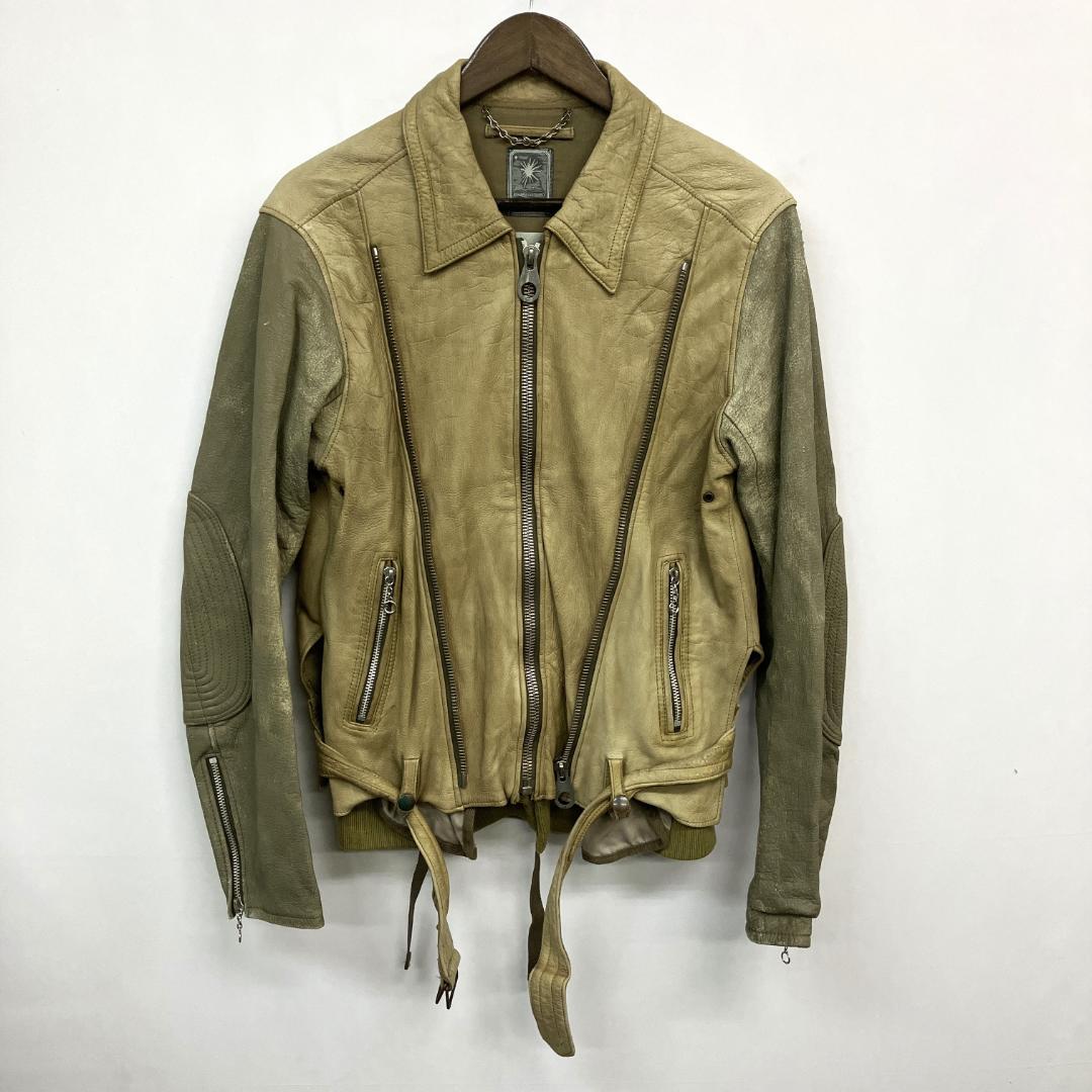 MODIFIED 鹿革ライダース ディアスキン レザージャケット ミハラヤスヒロ