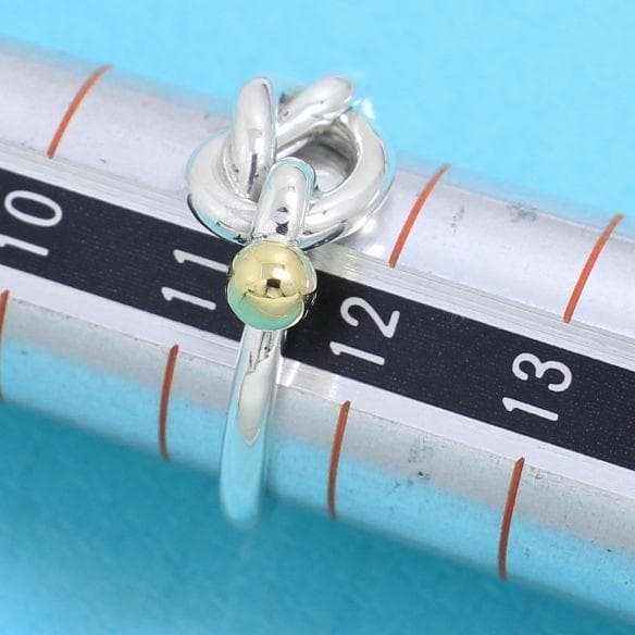 ティファニー　TIFFANY　11.5号　フック＆アイ リング　良品 1216