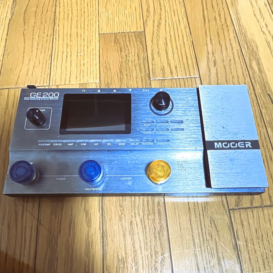 MOOER GE200 ギター マルチエフェクター アンプシミュレーター