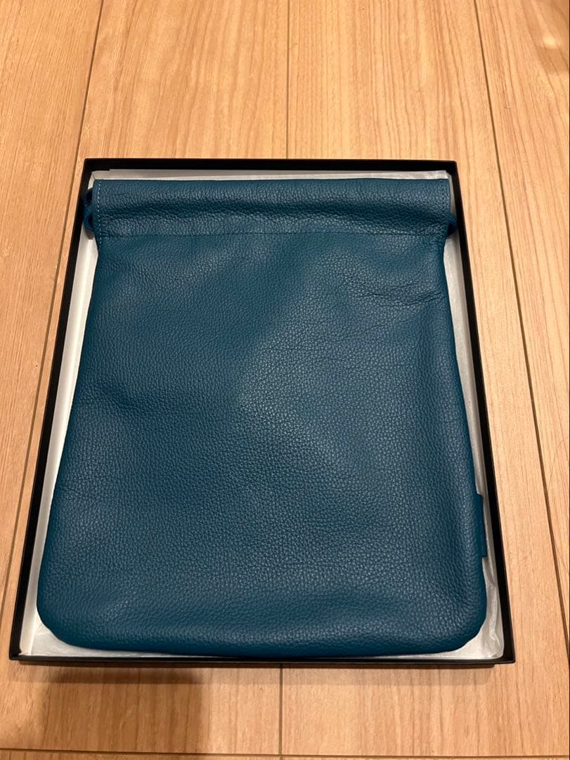 ソメス SOMES ピッコラ キンチャク バッグ 巾着 レザー 牛革 PL-61