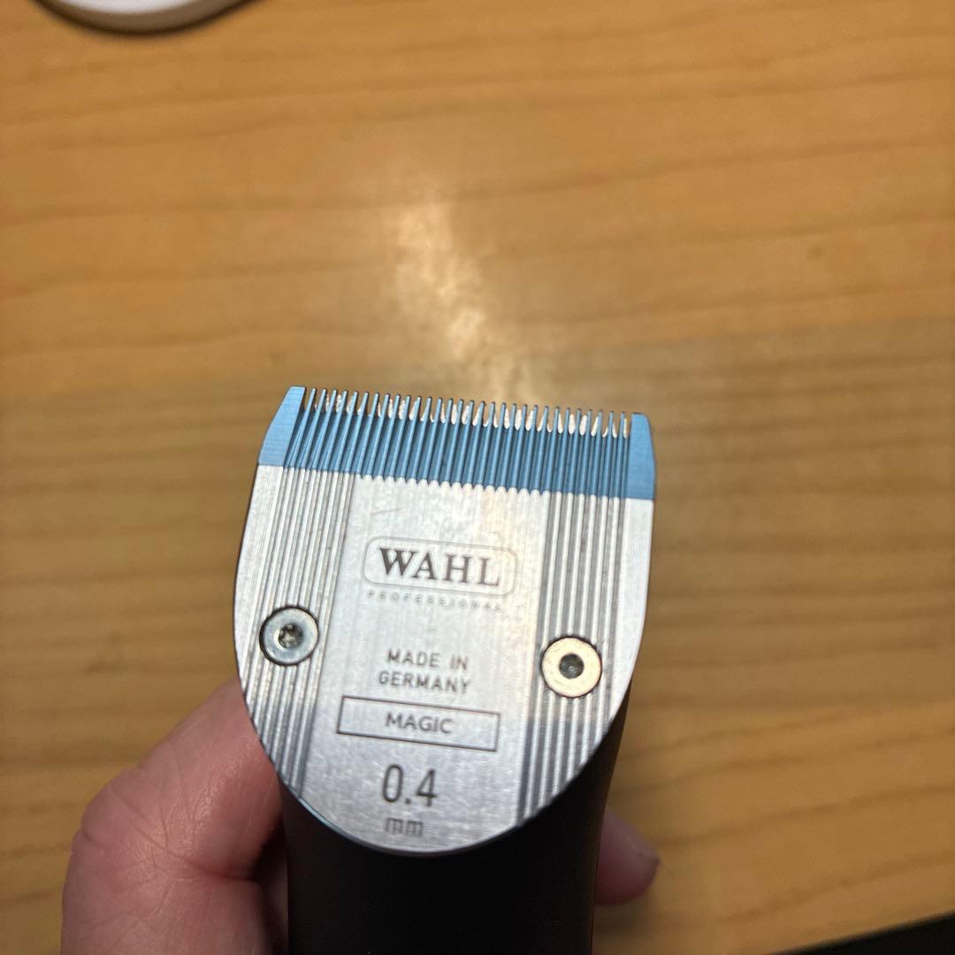 WAHL SUPER TRIM ピンク バリカン 充電器付き