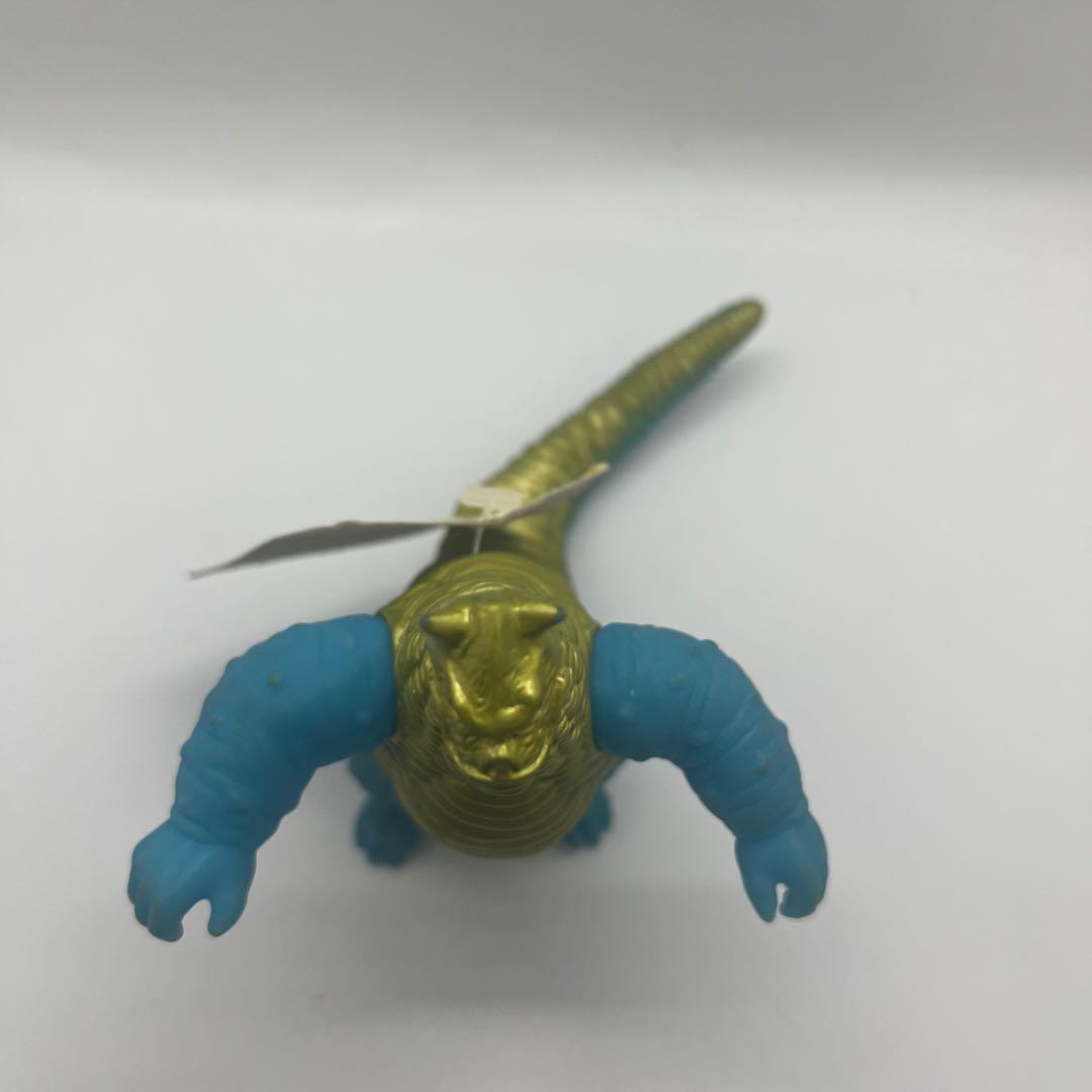 2本ツノ レッドキング パチ 怪獣 ソフビ 円谷プロ ブルマァク マルサン 当時