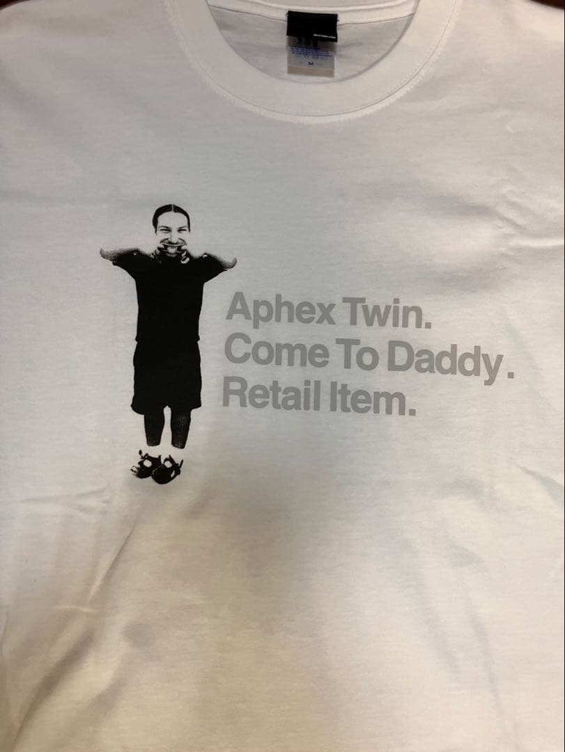 Aphex Twin Beatink公式『Come To Daddy』Tシャツ