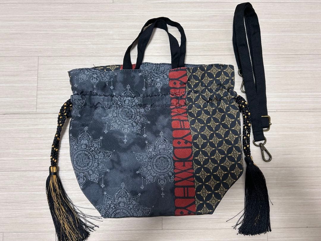 HYDE 平安神宮 巾着 ショルダーバッグ