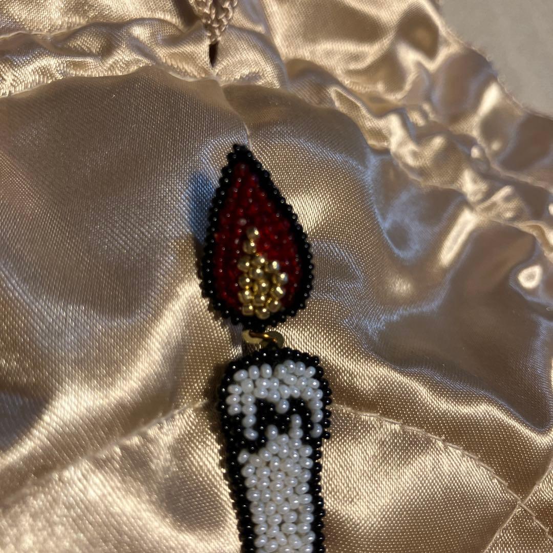 メゾンドペルル　小林モー子　ペンギン　ローソクピアス　希少