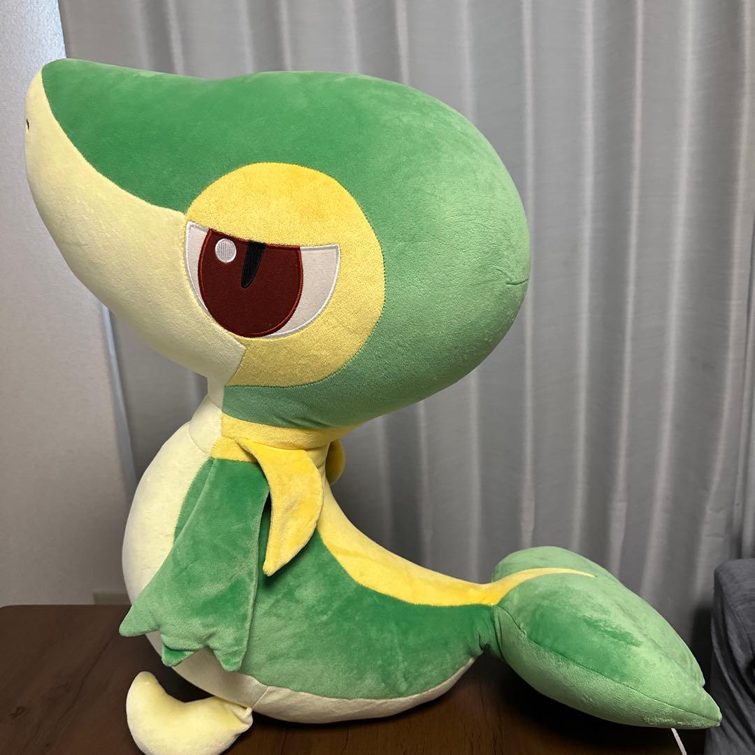 【海フグちゃん】ポケモンセンター　等身大　ツタージャ　ぬいぐるみ