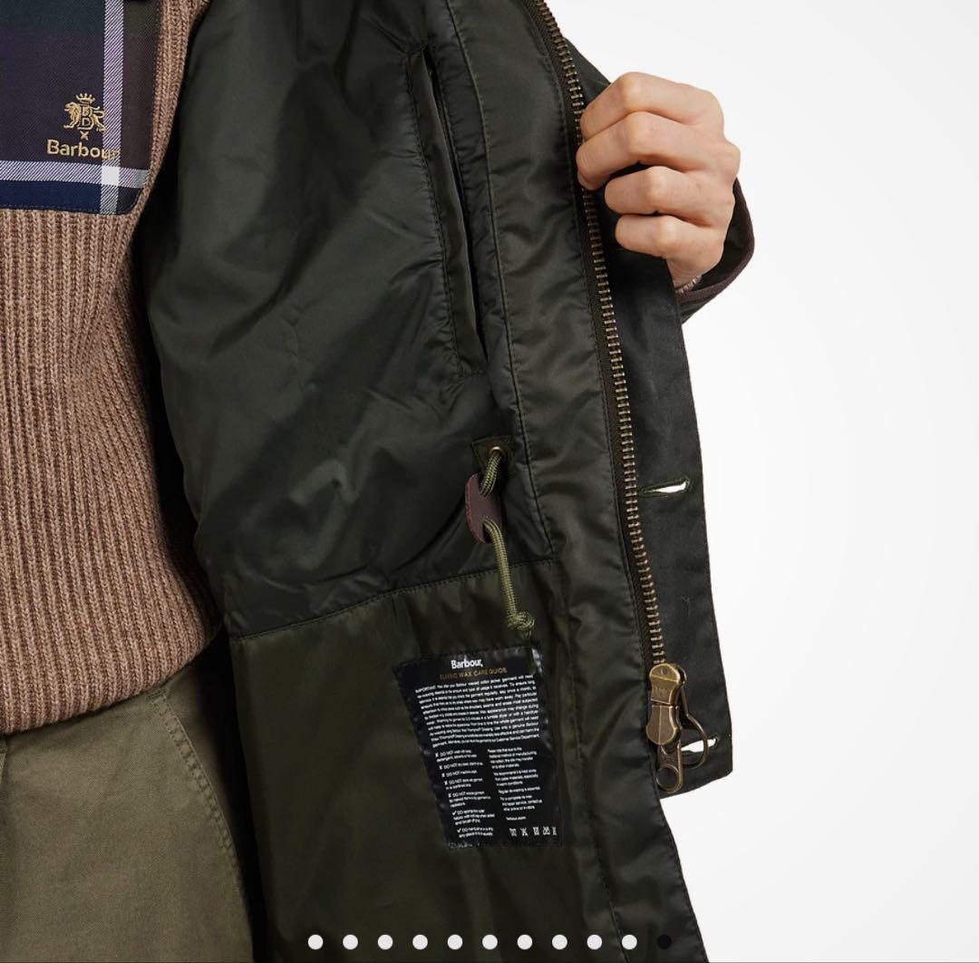 Barbour Field Wax Parka M / 海外モデル / 美品