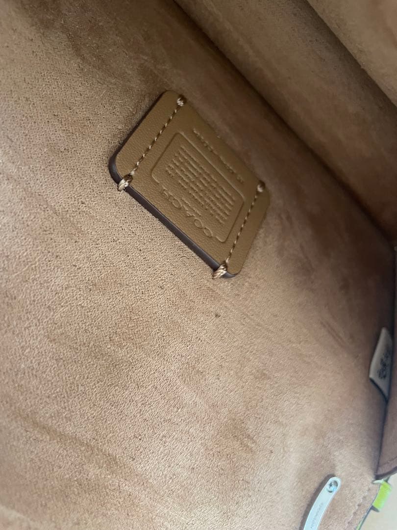 新品、未使用❤️COACH❤️コーチモーガン ショルダーバッグレザーライトグリー