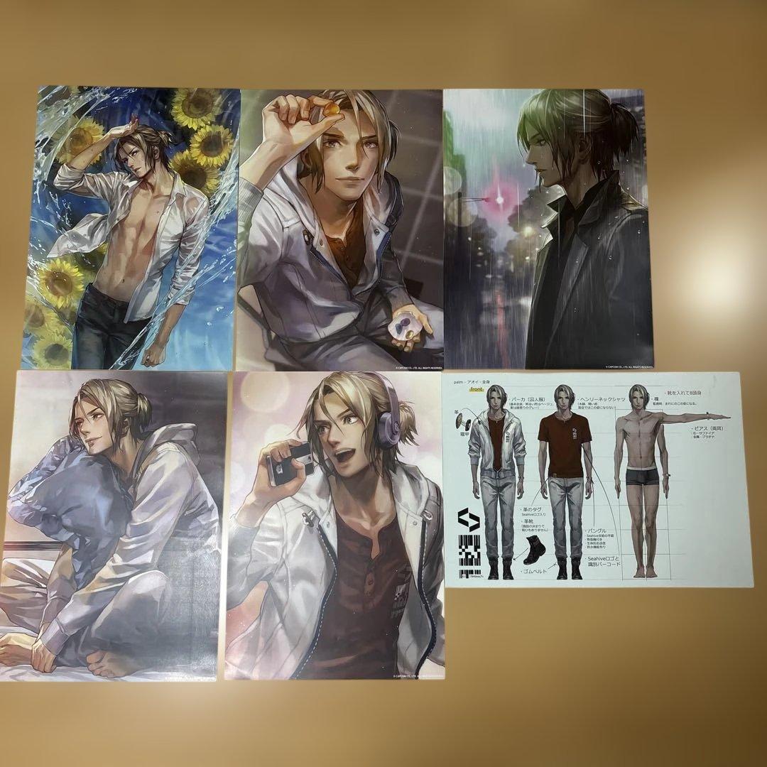 囚われのパルマ　A3ポスター　アオイ　6枚セット