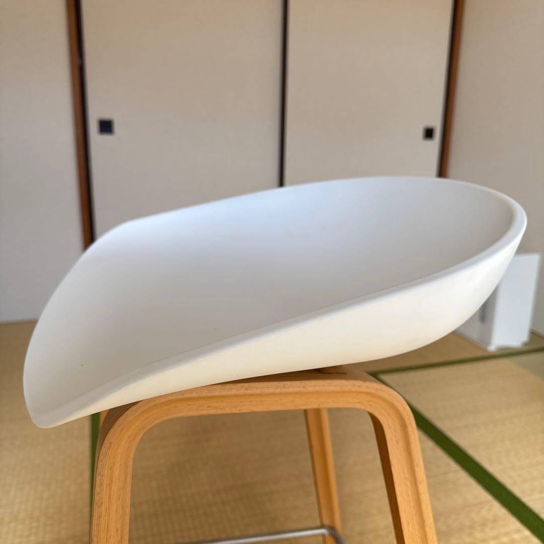 【値下げ中】HAY ヘイ　AAS32LOW WHITE 　ハイチェア