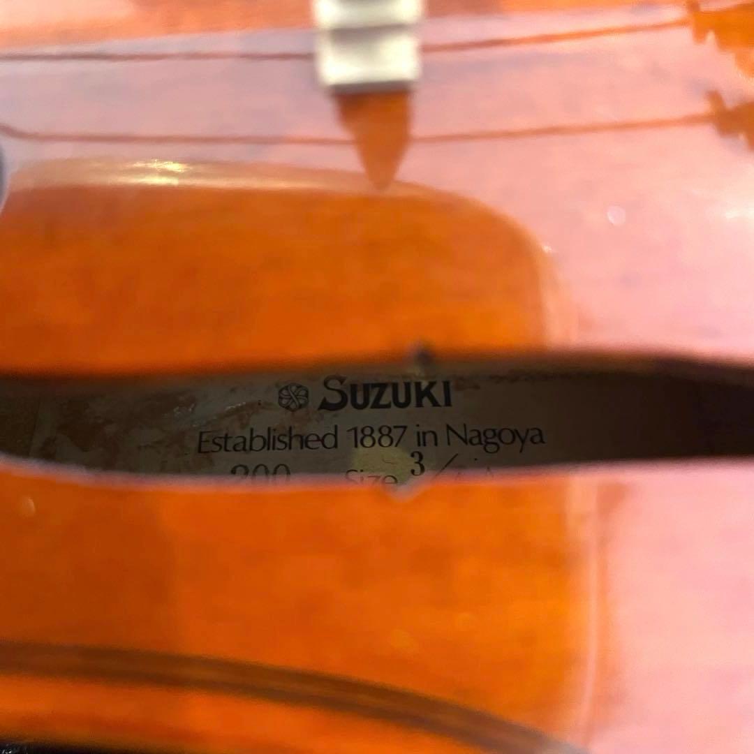 【良音・美品】スズキ No.200 バイオリン 3/4 1998年製