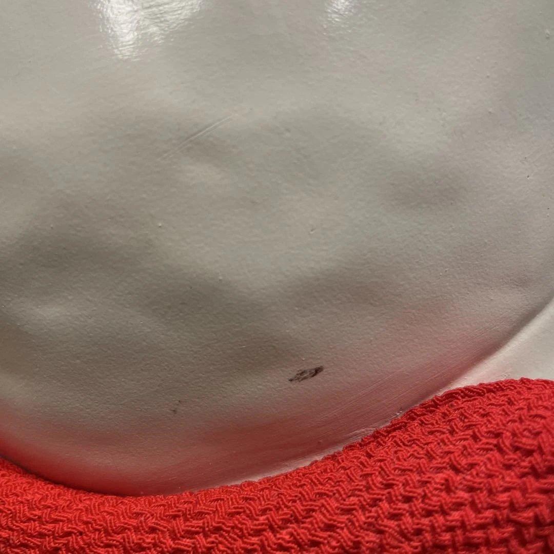 陶器 招き猫 置物 福よ来い　高さ約34cm レトロな工芸品　コレクション