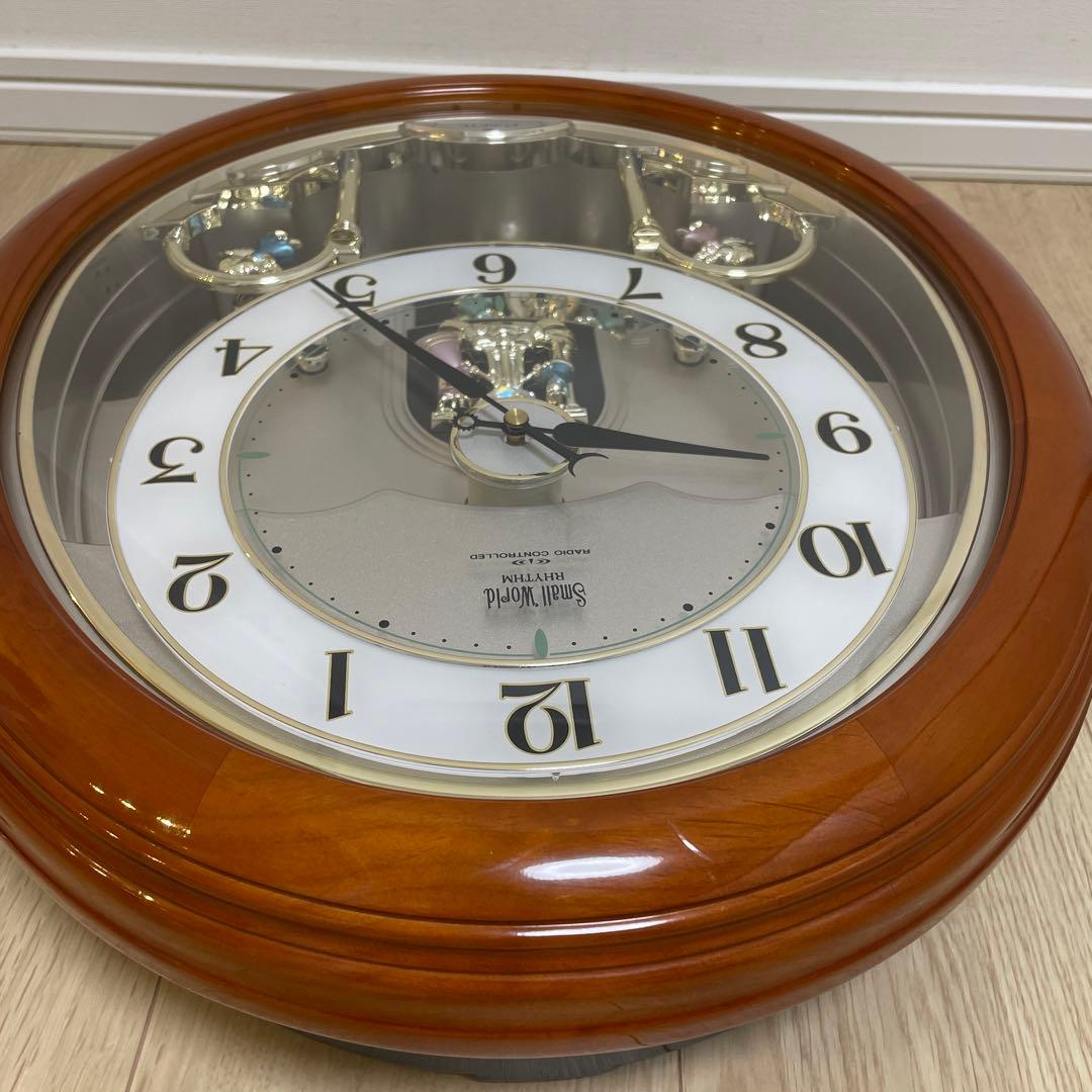 RHYTHMのスモールワールドからくり時計