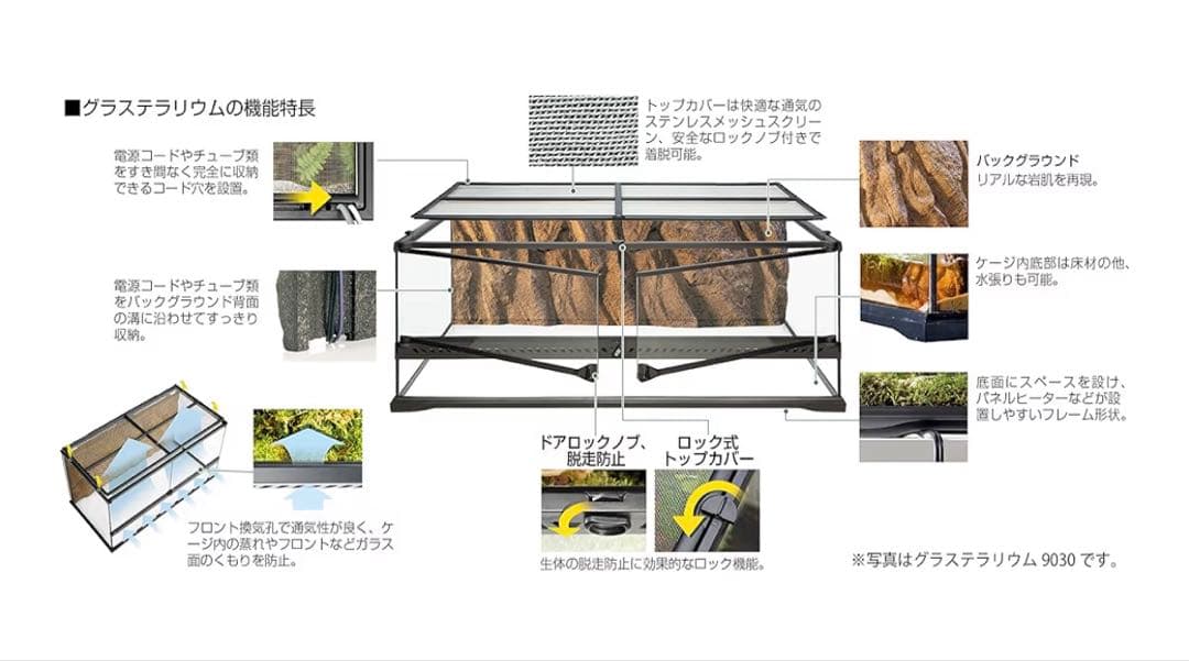 GEX EXOTERRA グラステラリウム 4530