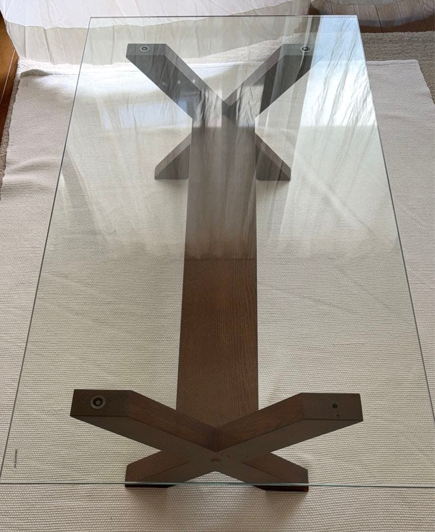 a様よろしくお願いします　 【ACTUS】ローテーブル　ガラステーブル　アクタス