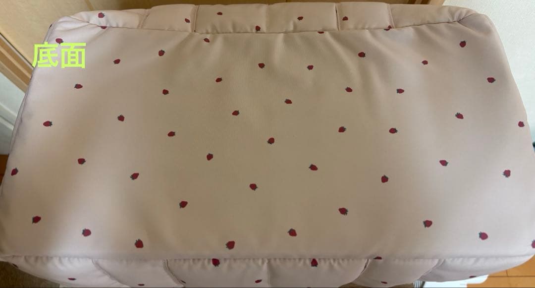 N gelato pique ストロベリーキャリーバッグ