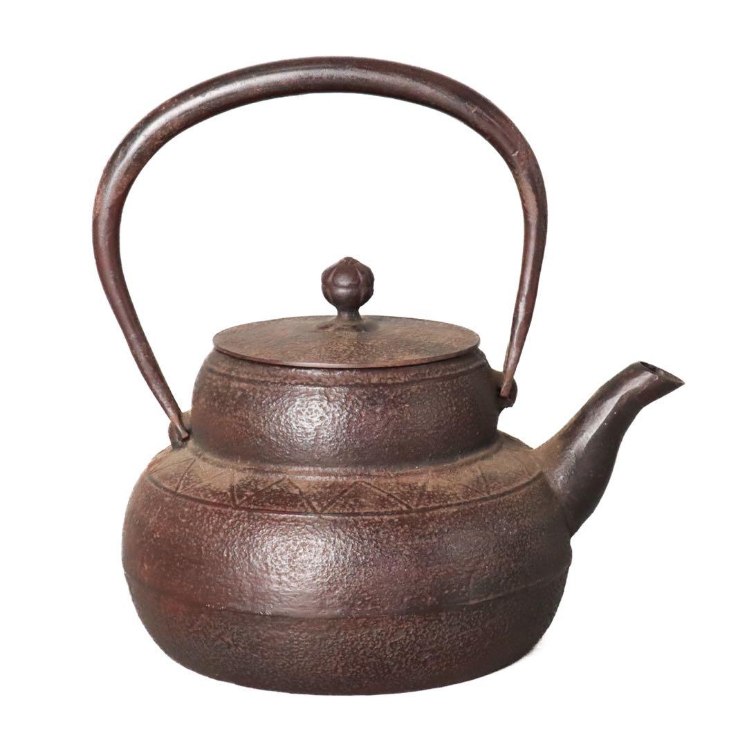 南部釜師 佐藤守臣作 鉄瓶