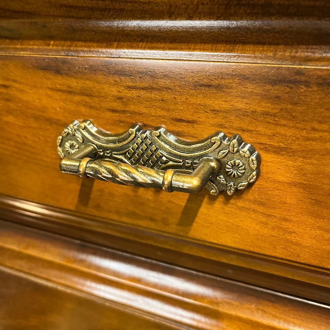 Sale アンティーク　５DR コンパクト　チェスト　キャビネット