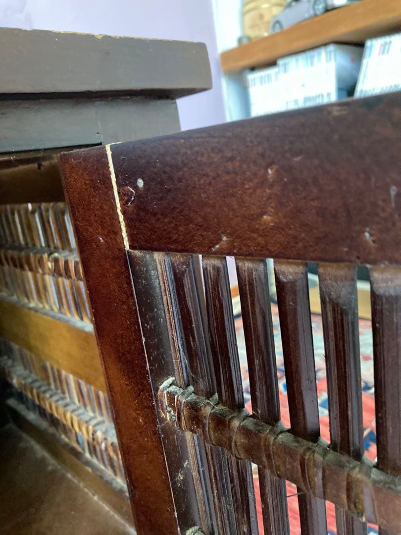 テレビ台 引き出し付き ダークブラウン　アジアン家具