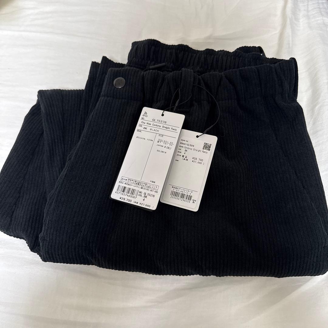 ゴールドウィン　FINE WALE コーデュロイ ストレート パンツ