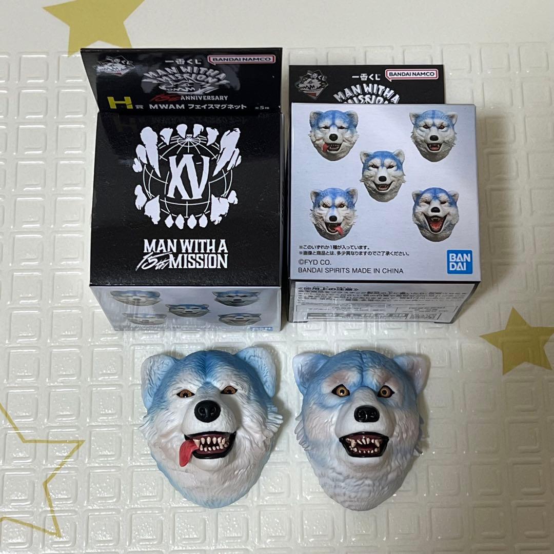 マンウィズ　一番くじ マグネット h賞 Tokyo Tanaka カミカゼボーイ