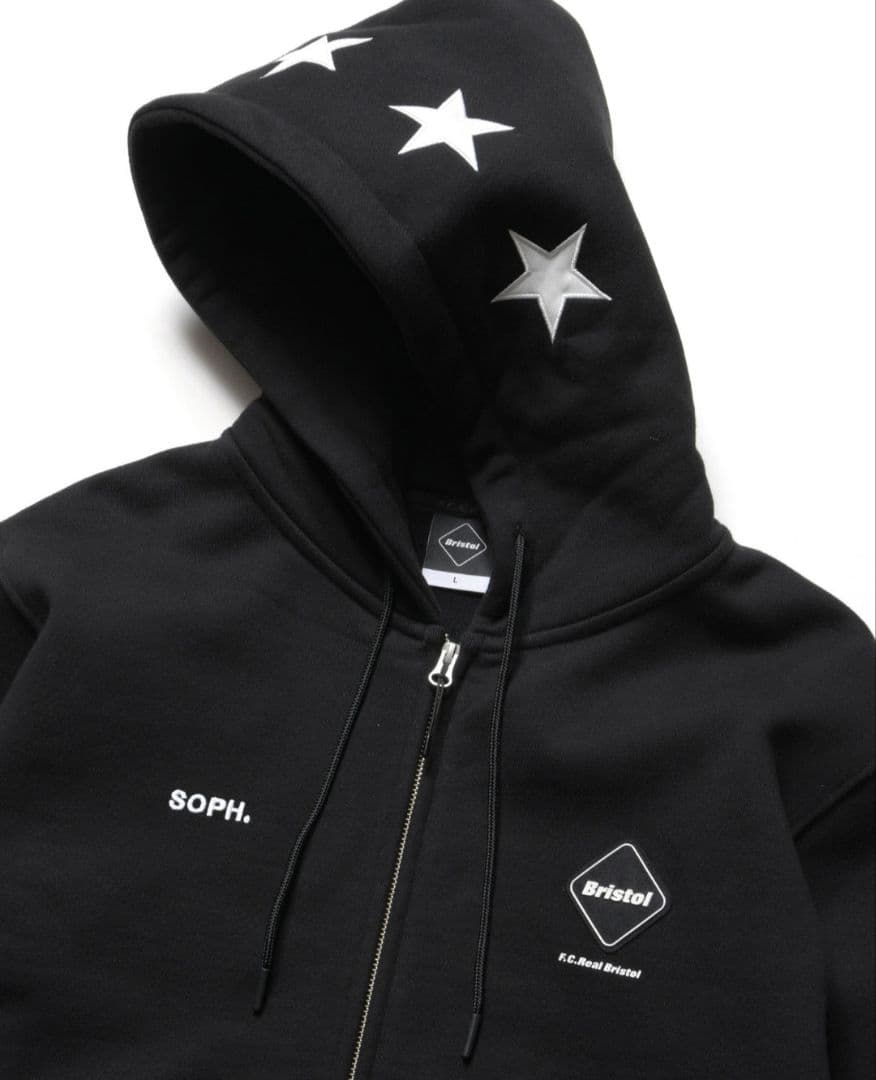 25aw FCRB ZIP-UP SWEAT HOODIE L 24シャツ