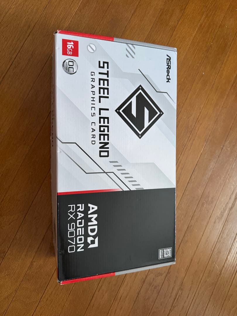 ASRock Radeon RX 9070 16GB グラフィックカード