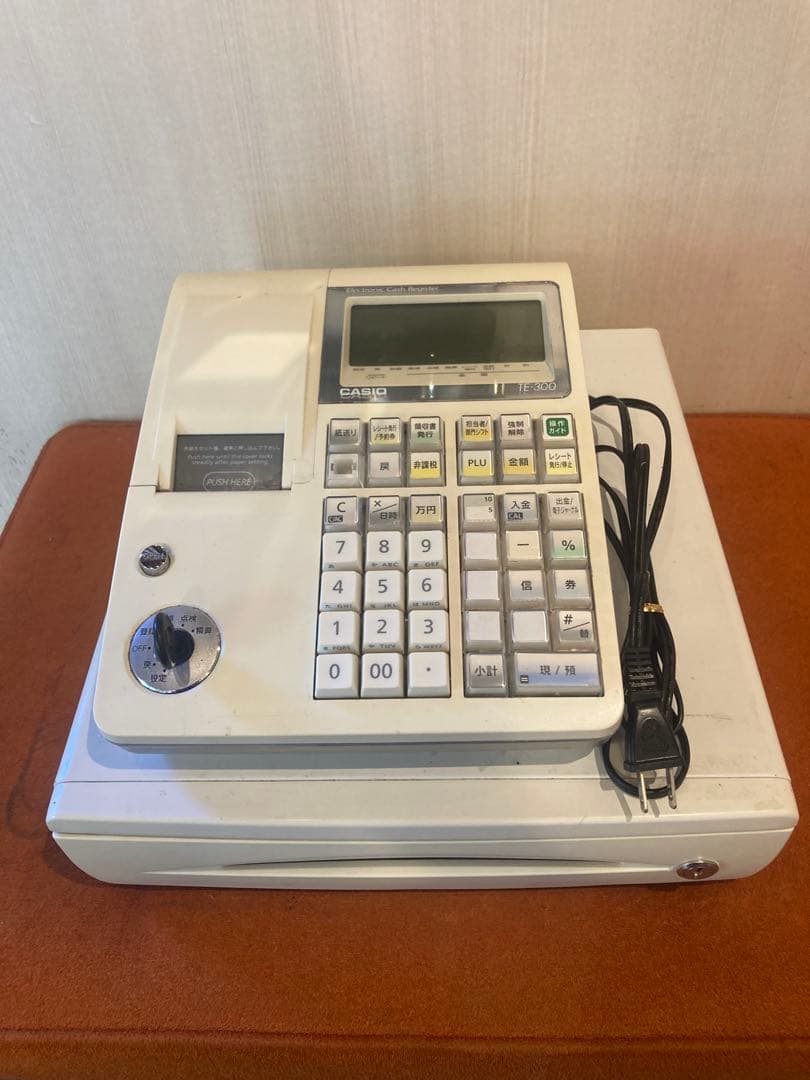 CASIO レジスター TE-300 ディスプレイ付き
