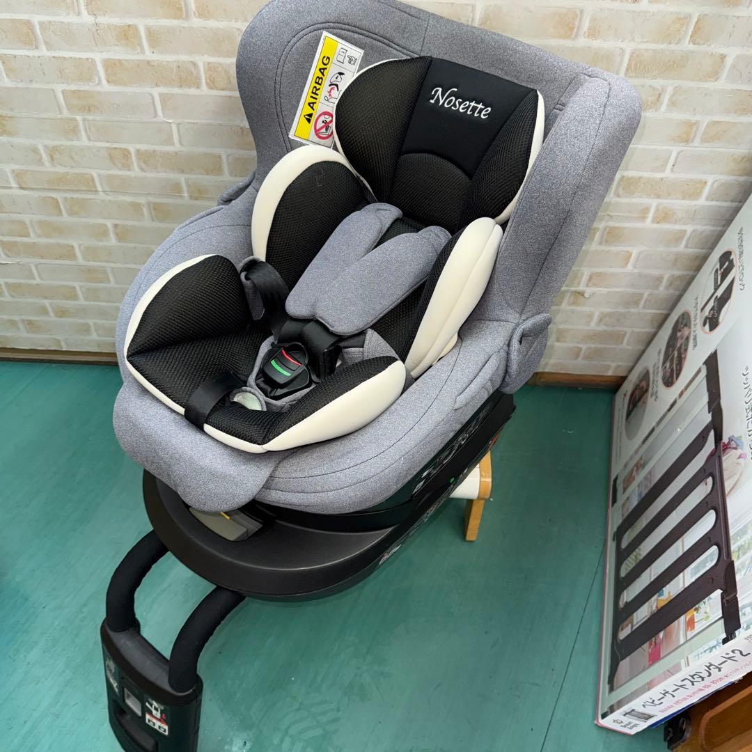 エールべべisofix チャイルドシート クルット4i 回転式　新生児から