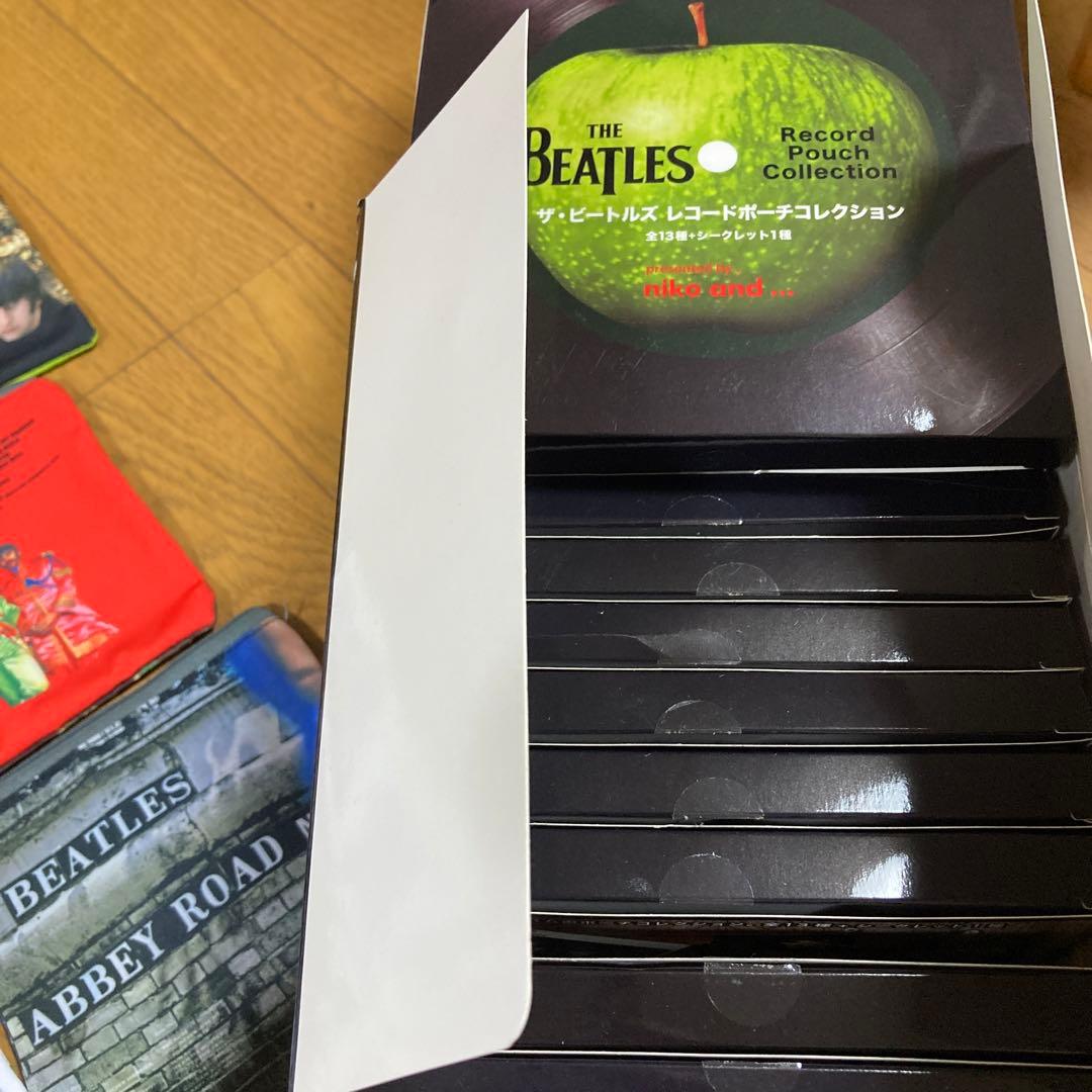 ザ・ビートルズ　The beatles レコード　ポーチコレクション　ニコアンド