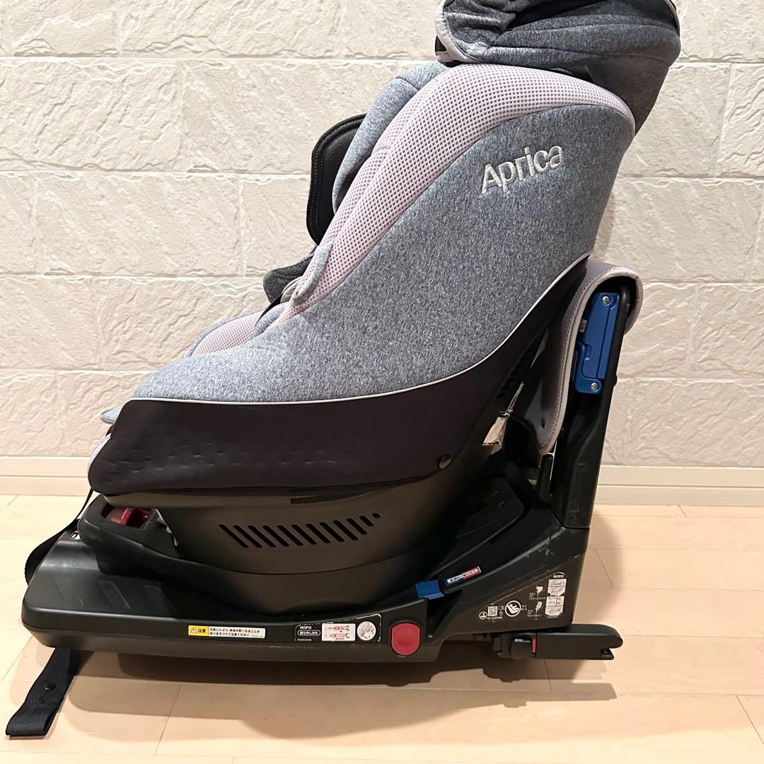 【美品】Aprica クルリラAC ISOFIX /シートベルト対応