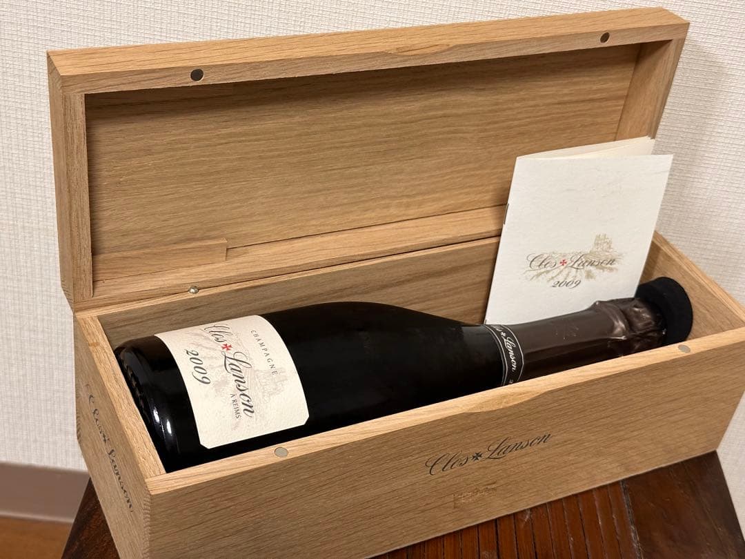 正月セール！【新品未開封】Clo Lanson 2009 シャンパン 木箱付き