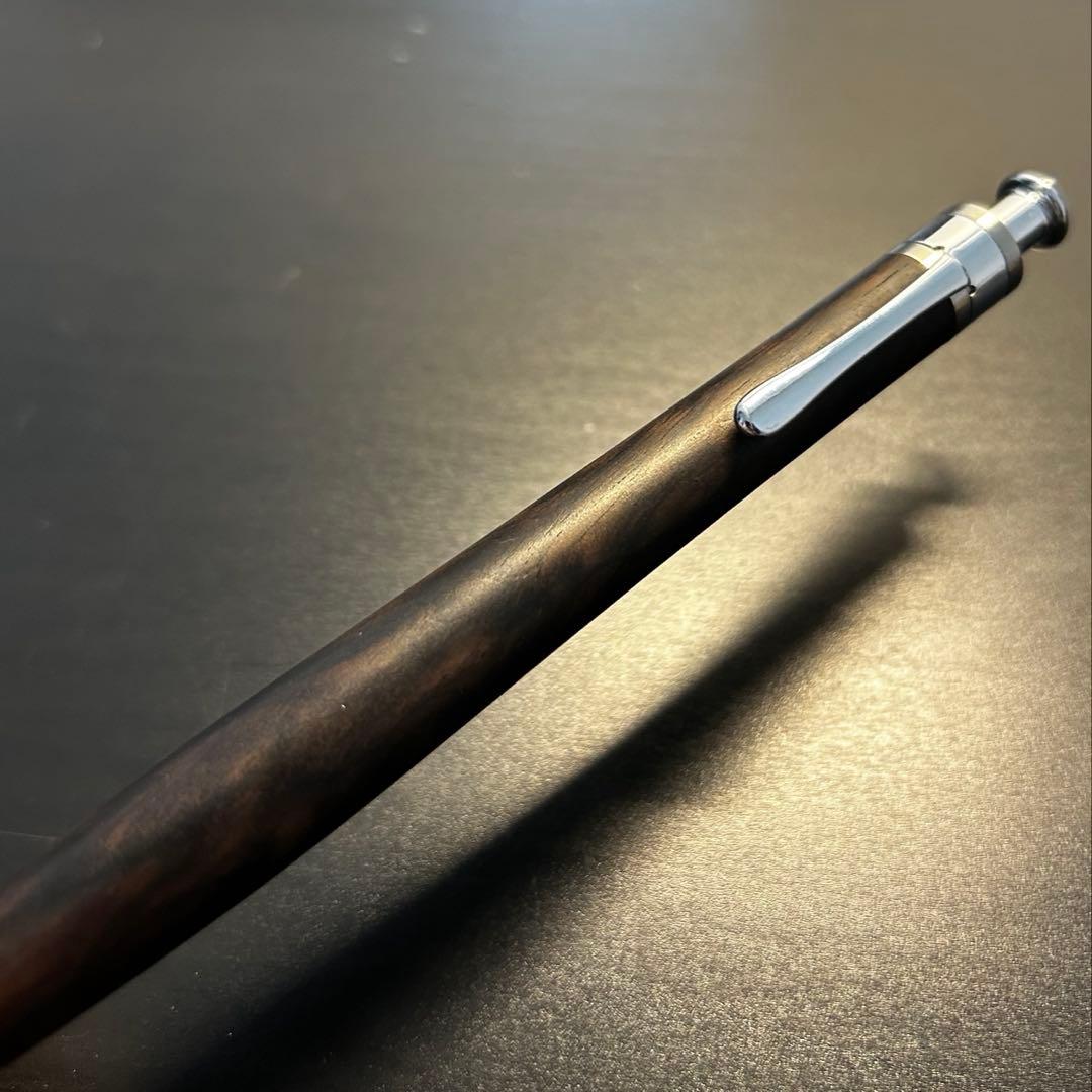 工房楔黒柿孔雀杢　イベント杢　極上