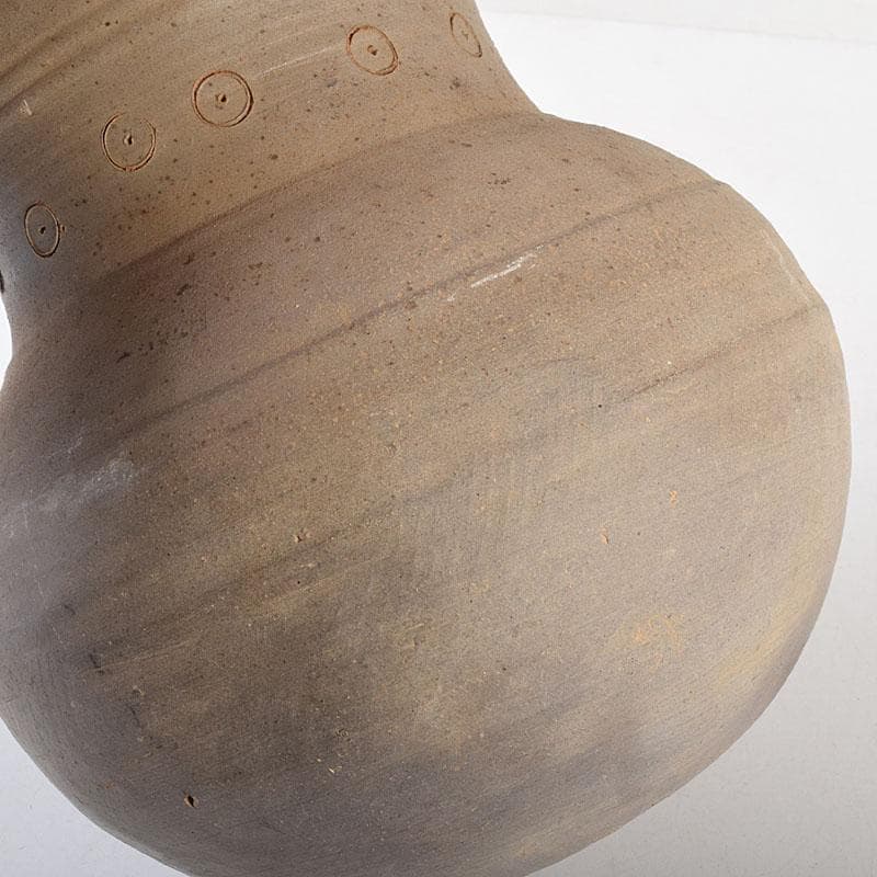 朝鮮美術　須恵器　新羅土器　新羅無細土　壷　C　8361C